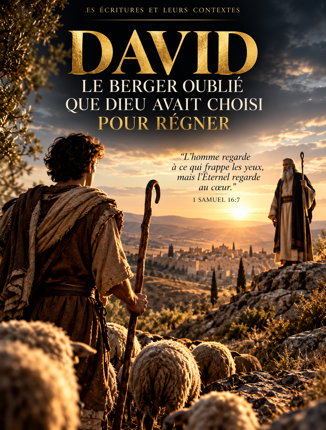 David berger avec son troupeau face au prophète Samuel — LEKAYEM