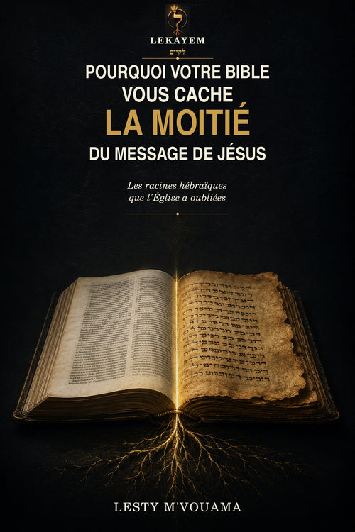 Couverture du livre Pourquoi votre Bible vous cache la moitié du message de Jésus, de Lesty M'Vouama